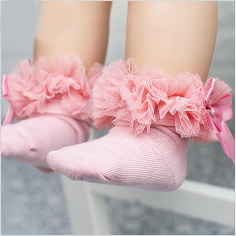 Baby Sock Oximeter - Bunga Bayi Lutut Tinggi Kaus Kaki