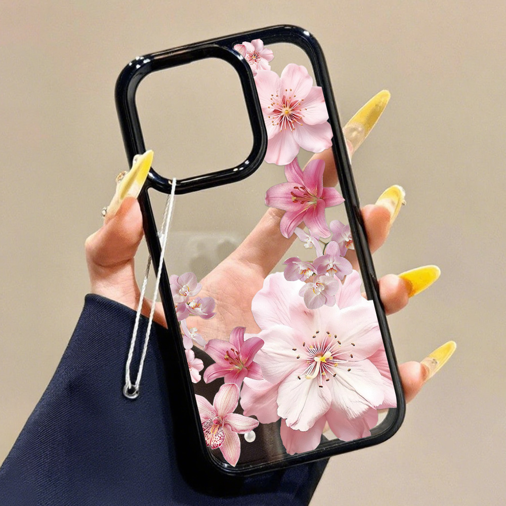 Casing Ponsel Bunga Lily Merah - Apple Iphone 15 Pro Max ulasan dan harga