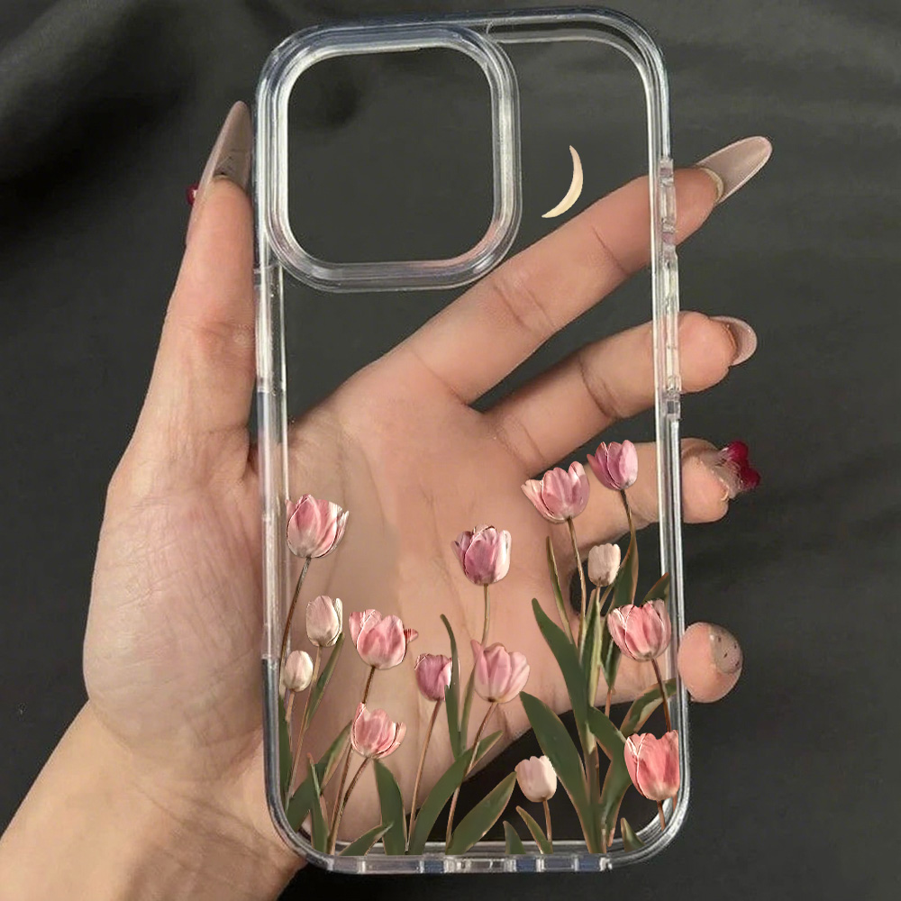 Casing Ponsel Bunga Lily Merah - Apple Iphone 15 Pro Max ulasan dan harga