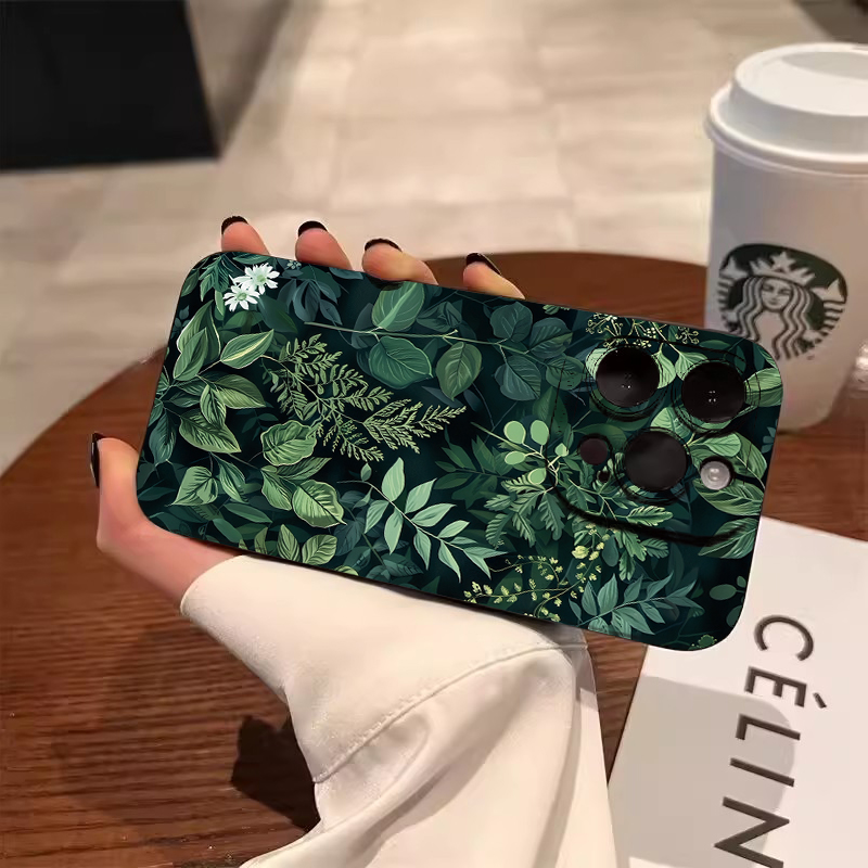 Casing Ponsel Motif Daun Pohon - Samsung Galaxy A55 ulasan dan harga