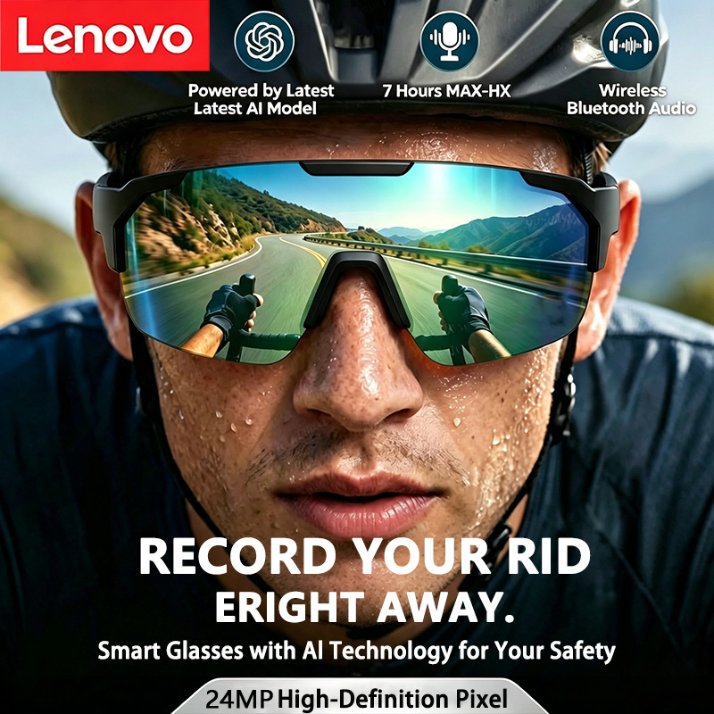 Kacamata Pintar Bersepeda Leno - Smart Glasses Lens ulasan dan harga